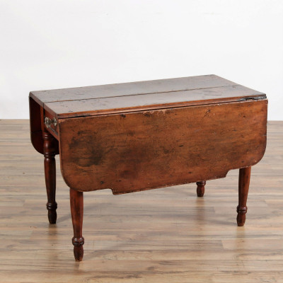 Image for Lot American Cherry Drop-Leaf Table, 19th C.