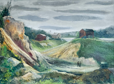 Image for Lot Emil Ganso - Untitled (Country Landscape)