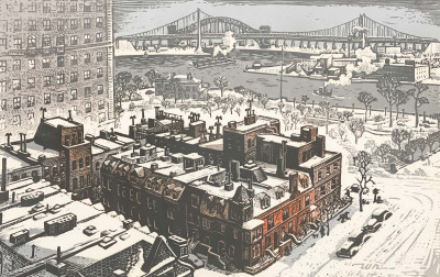 Image for Lot Woldemar Neufeld - Hell Gate from 86th St.