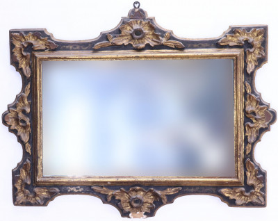Image for Lot Baroque Style Mirror 19th C