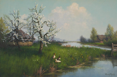 Image for Lot J.L. van der Meide  - Blossom Trees