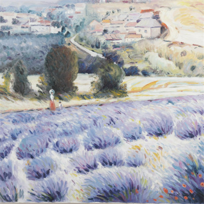 Image for Lot MALVA (Omar Hamdi) - Lavender Fields