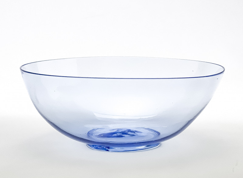 Vittorio Zecchin (attributed) for M.V.M. Cappellin - Blue Soffiato Bowl