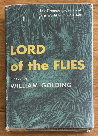 William Golding Lord of the Flies 1st US nice copy