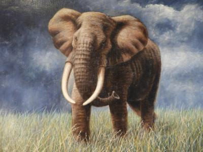 Image for Lot Gerry Dvorak - Elephant