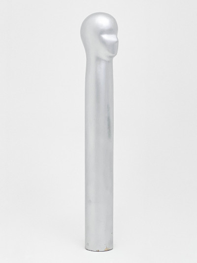Silver Geoffrey Beene Tall Head and Neck Form