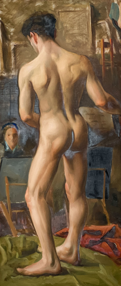 Artist Unknown - Untitled (Male Nude)