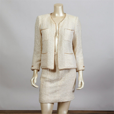 Image for Lot Chanel Tweed Skirt Suit, Printemps 1999