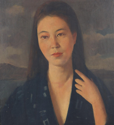 Image for Lot Aijun Natoyama - Portrait of a Lady, O/M