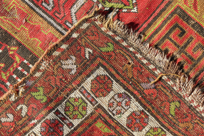 Image 7 of lot 2 Caucasian Runner/Hall Rug, Early 20th C.