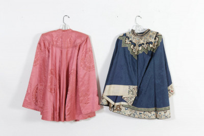 Image 4 of lot 2 Vintage Chinese Silk Robes