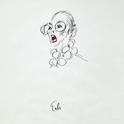 Title Joe Eula - Portrait of Lena Horne / Artist