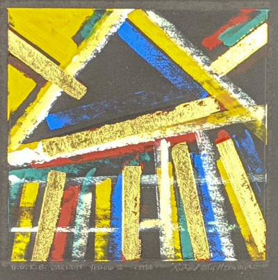 Title Richard A Heinrich - Variant Yellow II (1986) / Artist