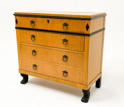 Image for Lot Baker Furniture Co. - Biedermeier Style Chest of Drawers