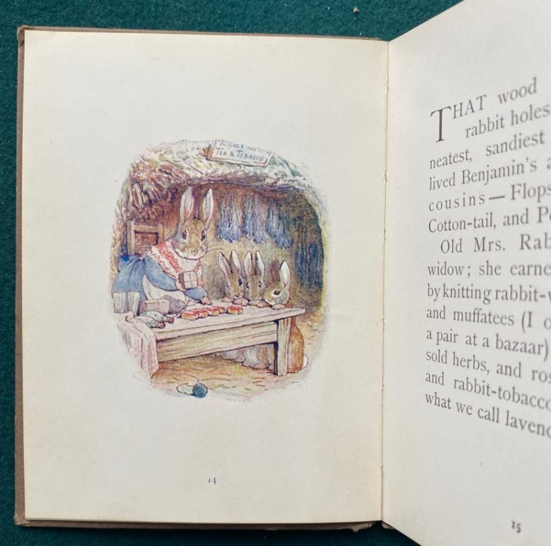 Image 6 of lot 4 pre-1910 U.S. published Beatrix Potter books