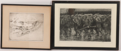 Image for Lot 2 Prints by Joseph Pennell &amp; Kerr Erby