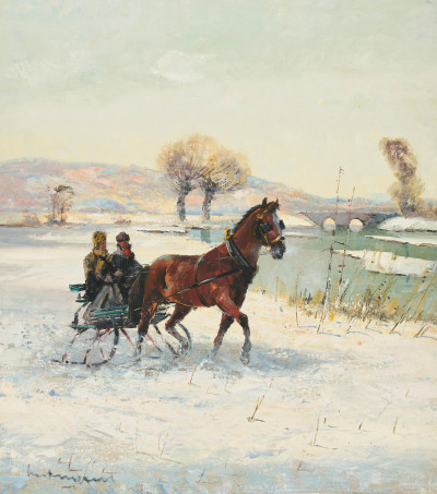Image for Lot Ludwig Gschossmann - Sleigh Ride Around The Lake
