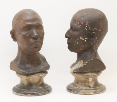 Image for Lot 2 Busts of Indigenous Persons Smithsonian 1881