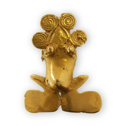 Image for Lot Pre-Columbian 18k Gold Pendant