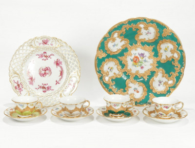 Image for Lot Mixed Group of Meissen Porcelain