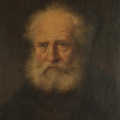 Old Master Style, Portrait of Rabbi