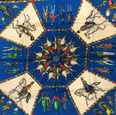 Image for Lot Hermes Silk Scarf - Hermes L&apos;armee Imperiale Russe