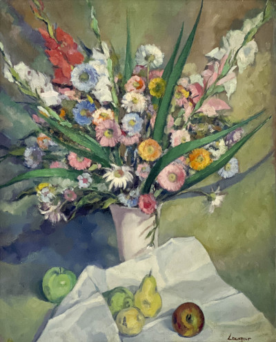Image for Lot Unknown Artist - Untitled (Flores con Fruta)