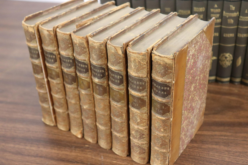 Image 2 of lot 30 Vols 18-19th C. Crabbe&apos;s Works