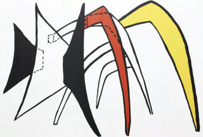 Alexander Calder - From "Derriere le Miroir" (#141)