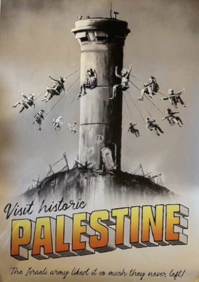Banksy - Welcome to Palestine