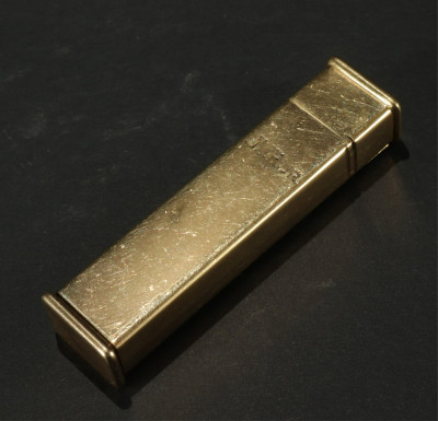 Image for Lot Cartier Vintage 18K Yellow Gold Lighter