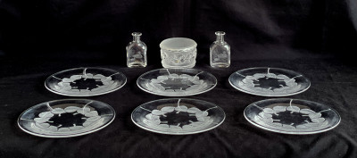 Lalique and Kosta Edenfalk, Group of 9 Objects