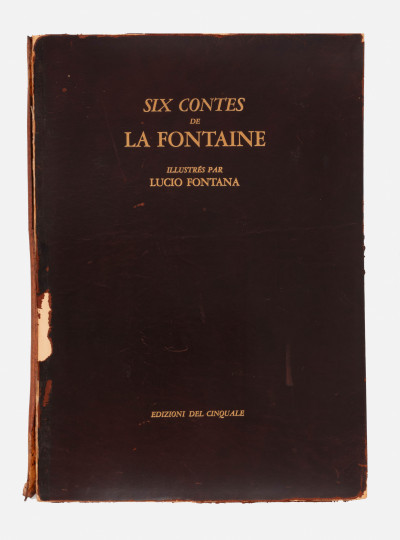 Image for Lot Lucio Fontana - Six Contes de La Fontaine (Rigo-Ruhé L-27)