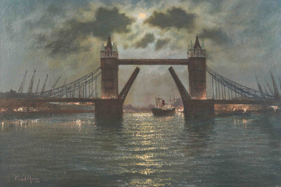 Title J.L. van der Meide  - Tower Bridge London / Artist