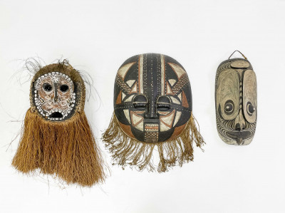 Image for Lot 3 African Masks