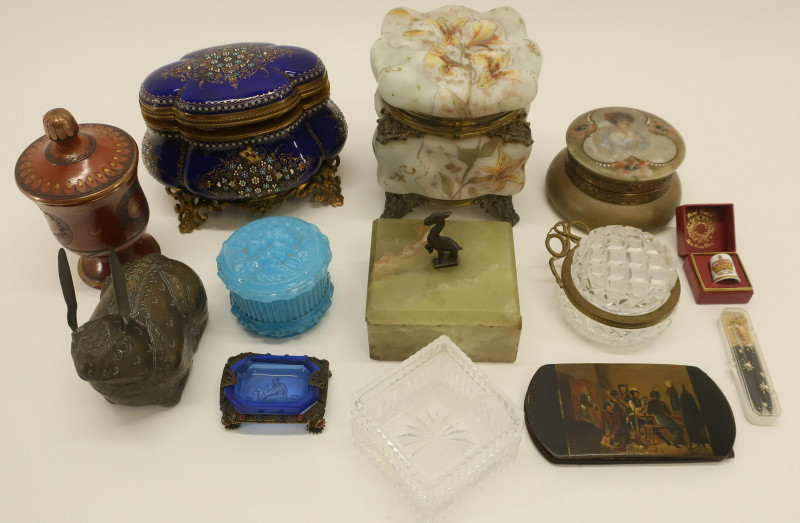 Image 1 of lot 13 Boxes & Other Small Items