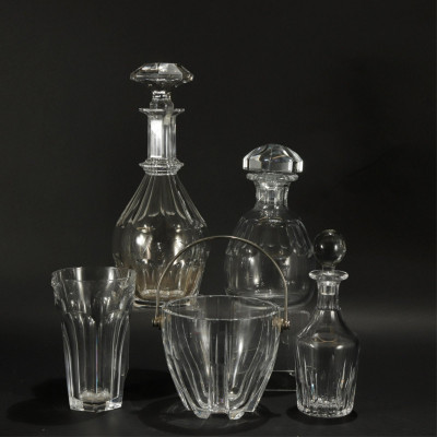Image for Lot Group of Baccarat Crystal Barware