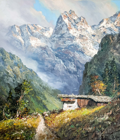 Image for Lot Herbert August Uerpmann - Alpine Path