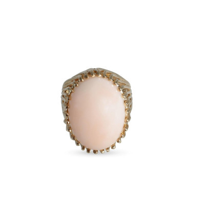 Image for Lot Coral Cocktail Ring