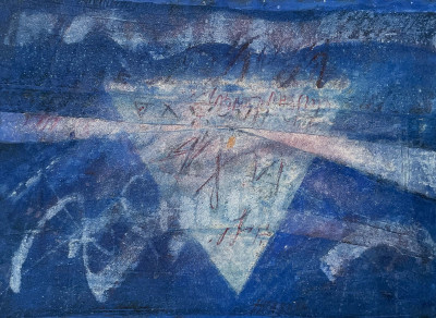 Title Susana Sierra - Untitled (Blue Composition) / Artist