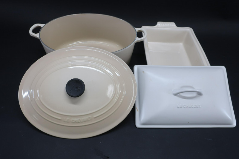 Image 8 of lot 2 Le Creuset Covered Casseroles