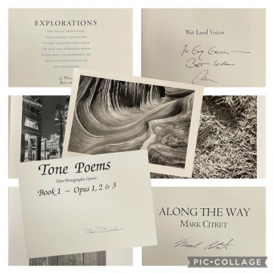 Image for Lot [PHOTOGRAPHY] Group of 8 signed books by modern masters