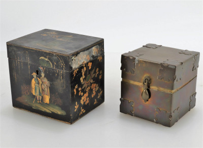 Image for Lot Two Small Metal Boxes
