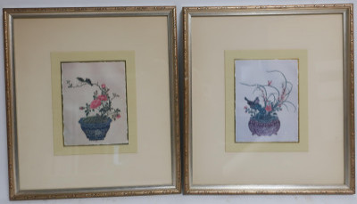 Image for Lot Pair Prints of Chinese Jardinieres