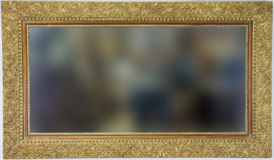 Image for Lot Aesthetic Movement Giltwood Framed Mirror, 19th C.