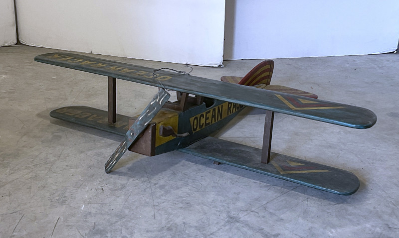 Painted Model of an Airplane Ocean Racer