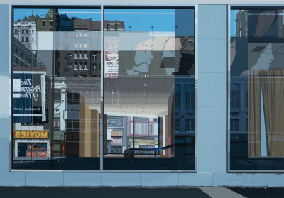 Title Richard Estes - Movies, Urban Landscapes No. III / Artist