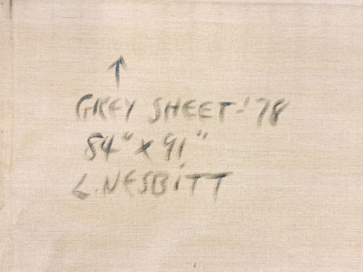 Lowell Nesbitt - Grey Sheet