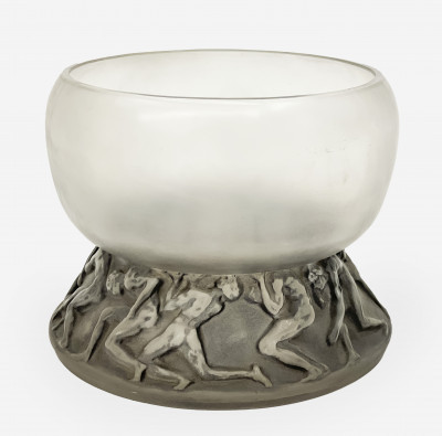 Title René Lalique 'Lutteurs' Vase / Artist