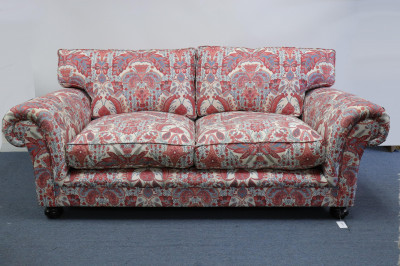 Image for Lot George Smith Upholstered Chesterfield Sofa